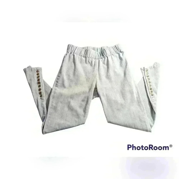 Soft surroundings pull on jegging with button ankles size PS - Picture 1 of 8